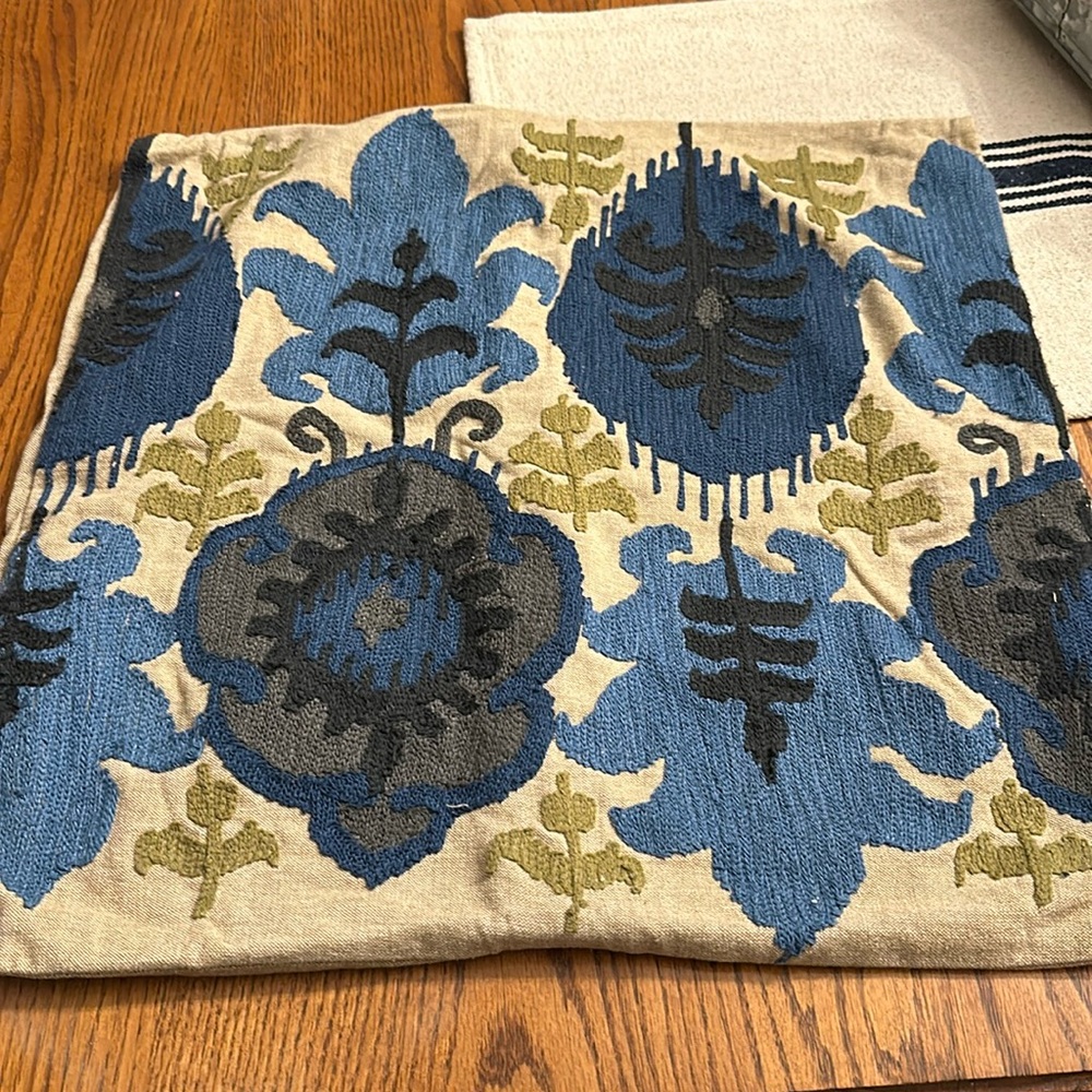Pottery Barn pillow cover